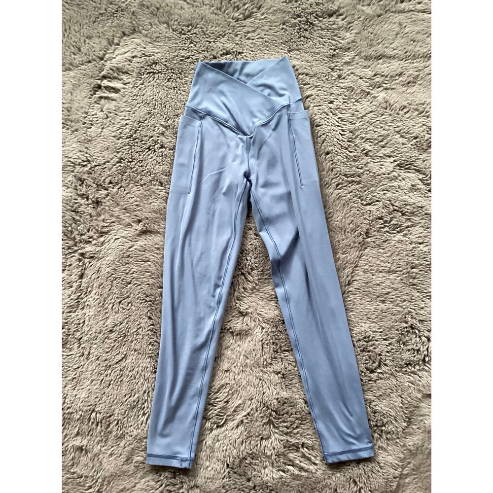 Offline by Aerie Women's Real Me High Waisted Crossover Legging Blue Size XS - Picture 1 of 8